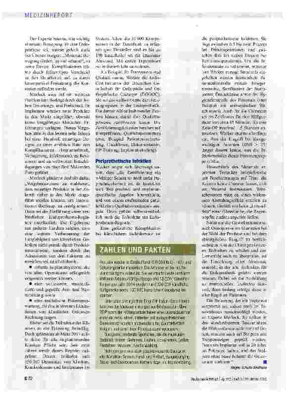 Vorschauseite 2: Zwischen Anspruch und Realität