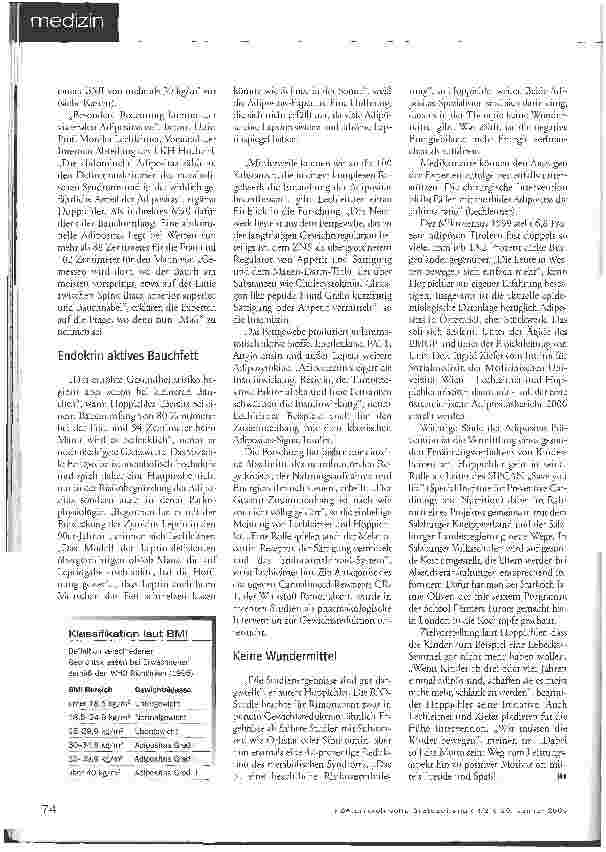 Vorschauseite 2: Adipositas - Übergewicht in Zahlen