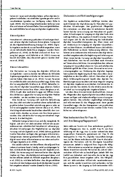 Vorschauseite 3: Chancen und Hürden der Digitalisierung Neue Herausforderungen für Menschen mit seelischen Erkrankungen und Fachpersonen