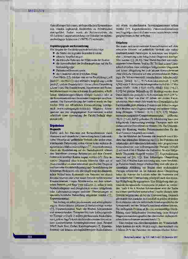 Vorschauseite 2: Nichtspezifischer Kreuzschmerz