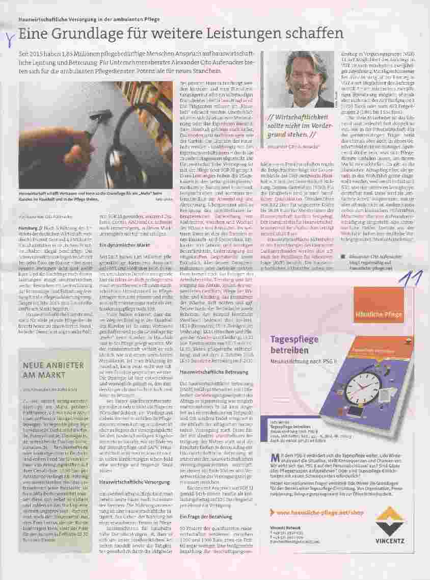 Vorschauseite 1: Eine Grundlage für weitere Leistungen schaffen