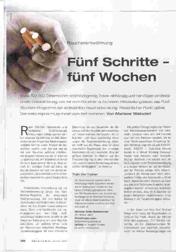 Vorschauseite 1: Fünf Schritte fünf Wochen