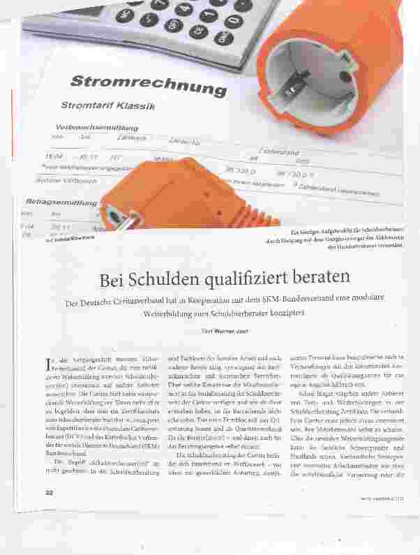 Vorschauseite 1: Bei Schulden qualifiziert beraten