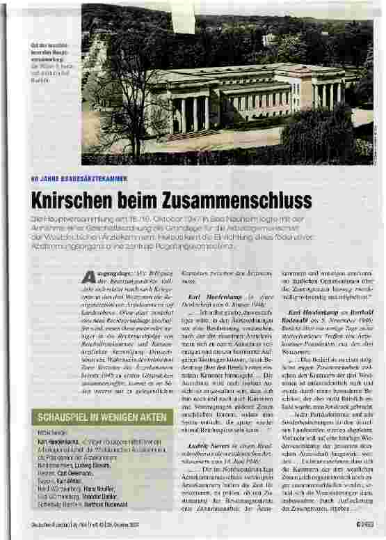 Vorschauseite 1: Knirschen beim Zusammenschluss