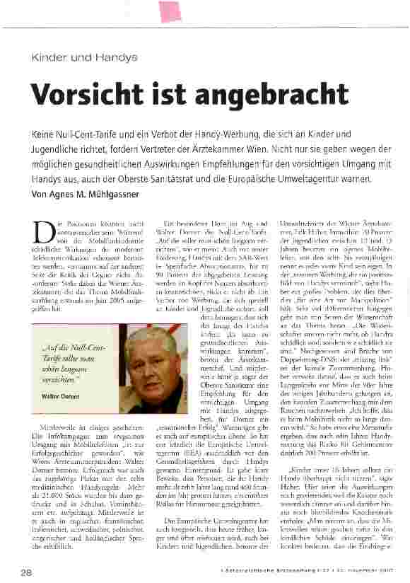 Vorschauseite 1: Vorsicht ist angebracht