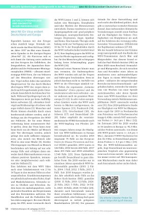 Vorschauseite 1: Aktuelle Epidemiologie und Diagnostik in der Mikrobiologie