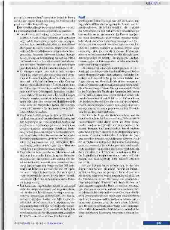 Vorschauseite 6: Geschlechtsidentitätsstörungen im Kindesund Jugendalter