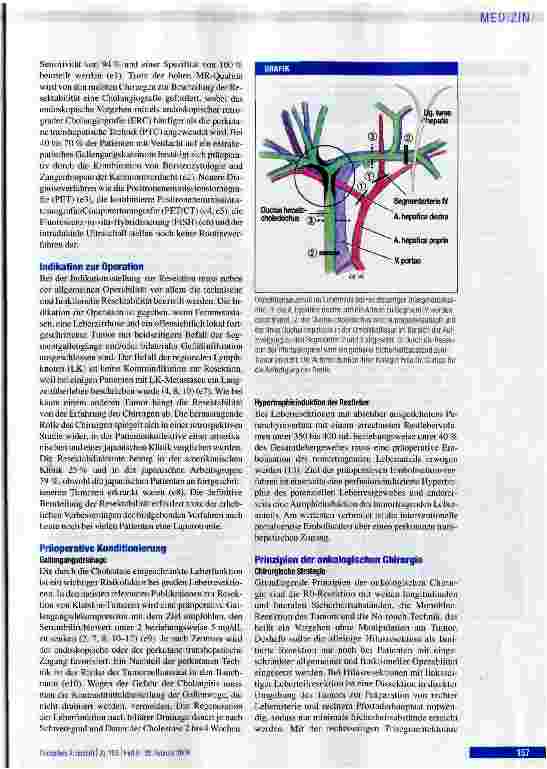 Vorschauseite 2: Therapiekonzepte und Ergebnisse bei Klatskin-Tumoren