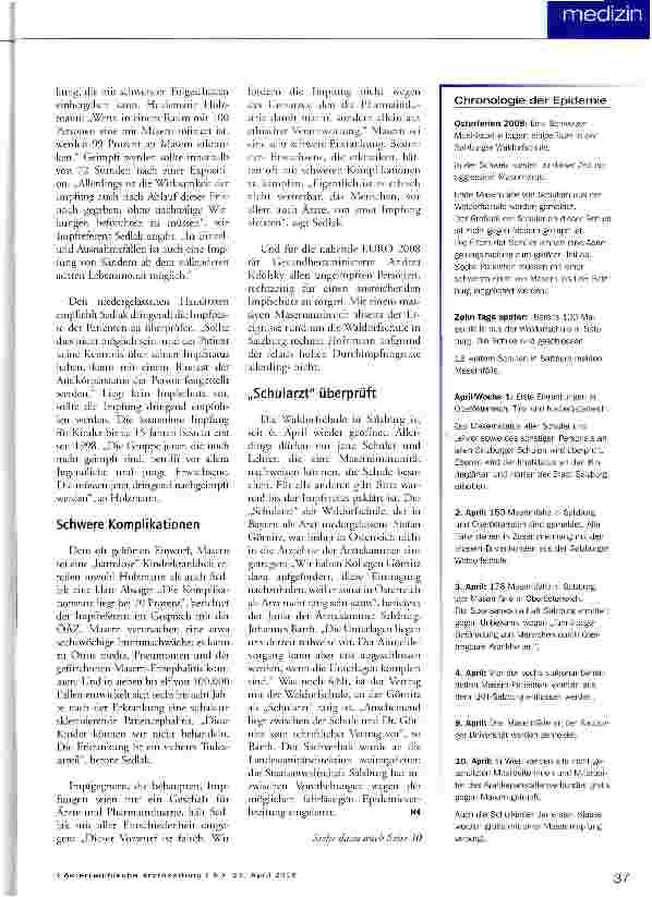 Vorschauseite 2: Impfen! Impfen! Impfen!