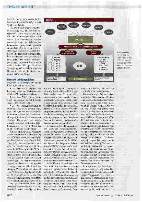 Vorschauseite 3: Abkehr vom Stationsarztmodell