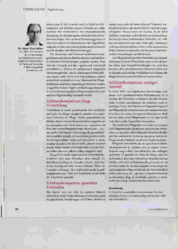 Vorschauseite 3: Pflegeausbildung im Zeitalter autonomer und intelligenter Systeme