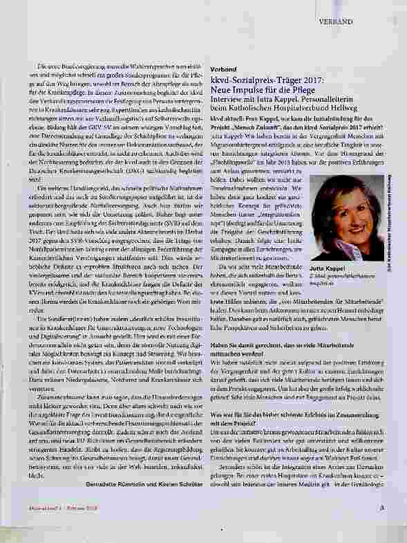 Vorschauseite 2: Katholischer Krankenhausverband Deutschlands e.V.