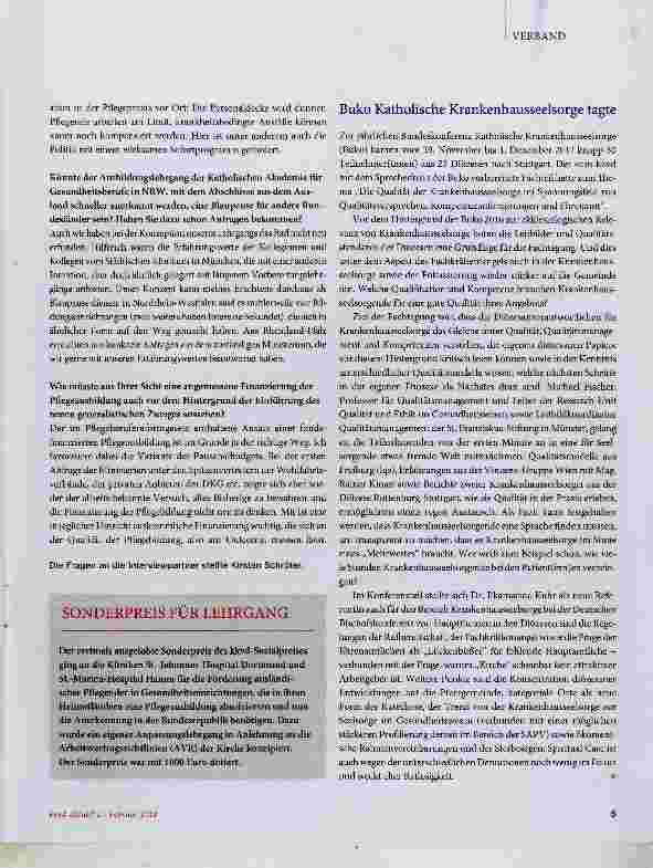 Vorschauseite 4: Katholischer Krankenhausverband Deutschlands e.V.