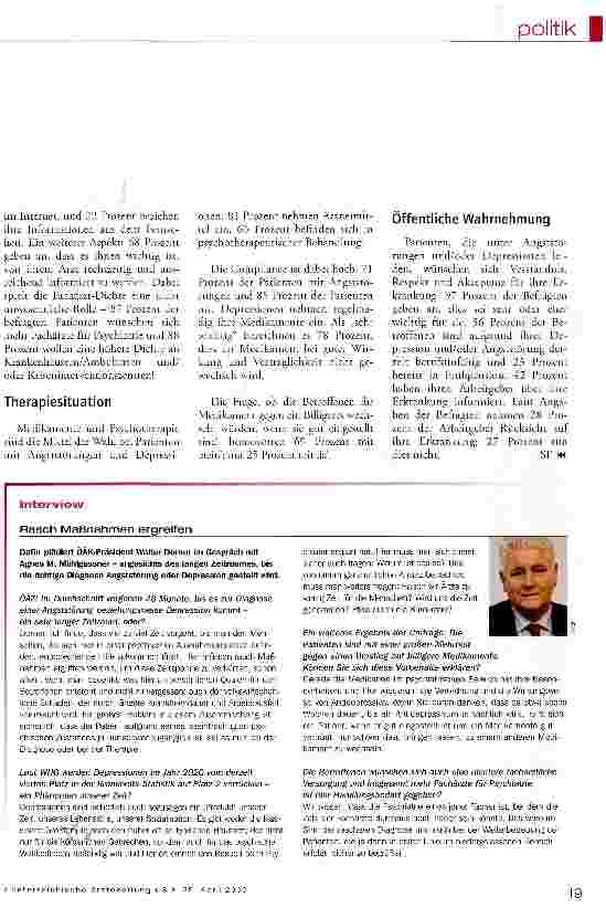Vorschauseite 2: Mehr Ärzte für Betreuung
