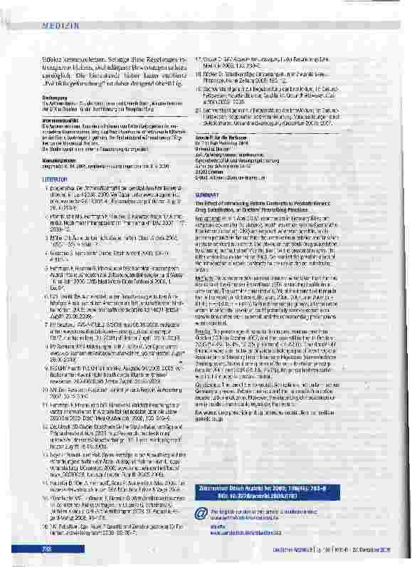 Vorschauseite 6: Einfluss von Rabattverträgen auf die Aut-idem-Nutzung