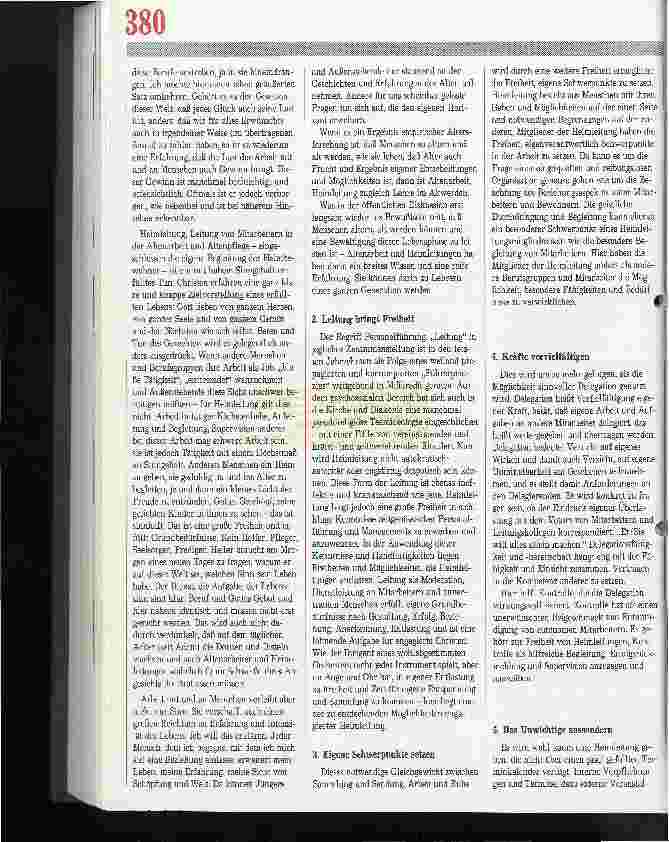 Vorschauseite 3: Leitungsfunktion: Leitung macht Spaß! Heimleitung zwischen Anspruch und Freiheit