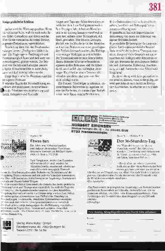 Vorschauseite 4: Leitungsfunktion: Leitung macht Spaß! Heimleitung zwischen Anspruch und Freiheit