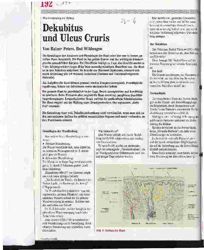 Vorschauseite 1: Wundversorung mit System: Dekubitus und Ulcus Cruris