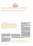Vorschauseite 1: Schwerpunkt Haut. Wichtigste Außengrenze - und trotzdem Stiefkind.