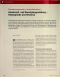 Vorschauseite 1: Personalmanagement im Gesundheitsdienst: Arbeitszeitund Dienstplangestaltung - Hintergründe und Hinweise