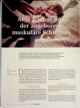 Vorschauseite 1: APM Radloff und der angeborene muskuläre Schiefhals