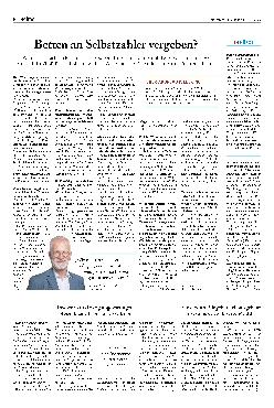 Vorschauseite 1: Betten an Selbstzahler vergeben?