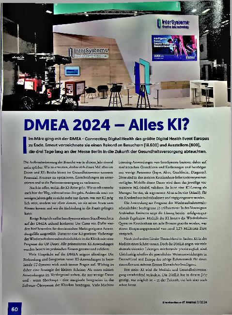 Vorschauseite 1: DMEA 2024 - Alles klar?
