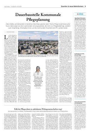 Vorschauseite 1: Dauerbaustelle Kommunale Pflegeplanung