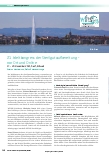 Vorschauseite 1: 21. Weltkongress der Sterilgutaufbereitung – vor Ort und Online 17. – 20. November 2021, Genf, Schweiz