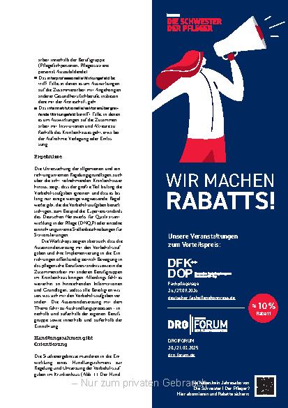 Vorschauseite 4: Vorbehaltsaufgaben regelhaft umsetzen