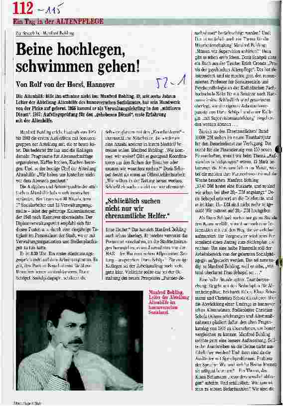 Vorschauseite 1: Beine hochlegen, schwimmen gehen!