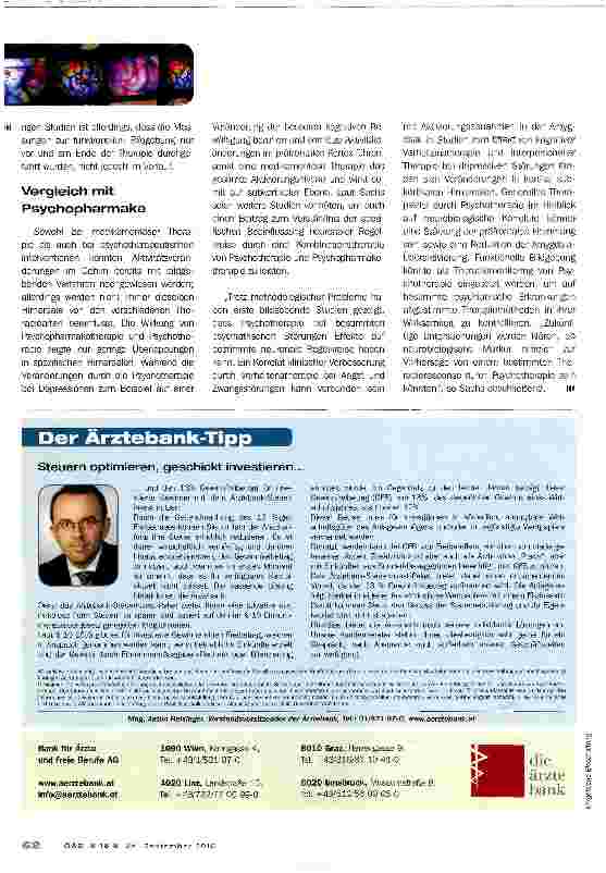Vorschauseite 3: Zeigen, was Psychotherapie kann