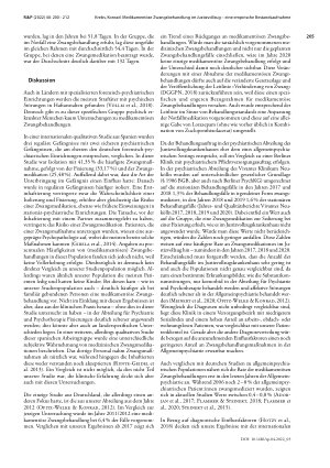 Vorschauseite 6: Medikamentöse Zwangsbehandlungen im Justizvollzug – eine empirische Bestandsaufnahme
