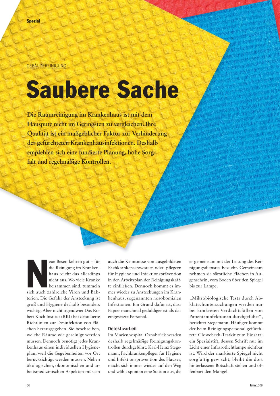 Vorschauseite 1: Saubere Sache