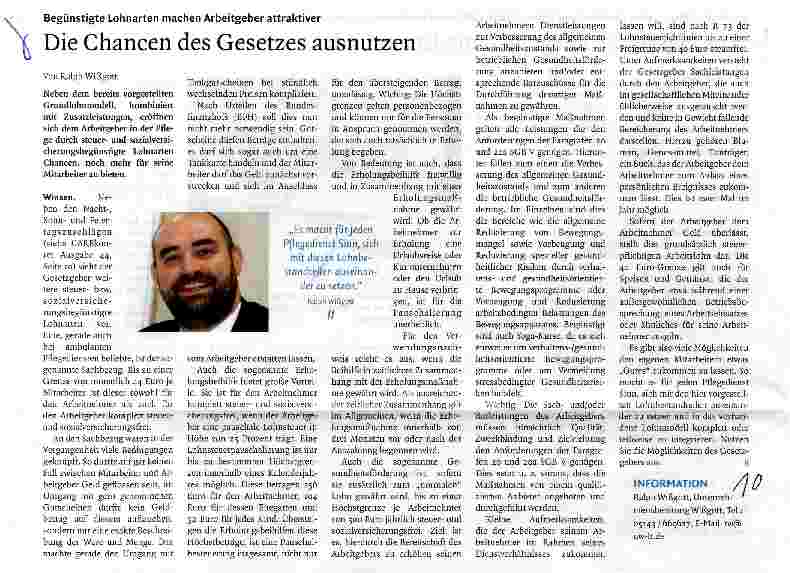 Vorschauseite 1: Die Chancen des Gesetzes ausnutzen