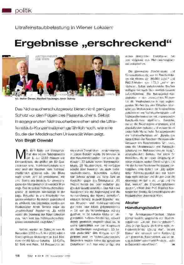 Vorschauseite 1: Ergebnisse „erschreckend