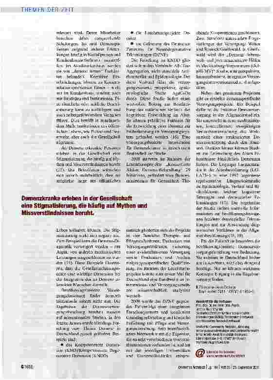 Vorschauseite 3: Wirksame Konzepte gesucht