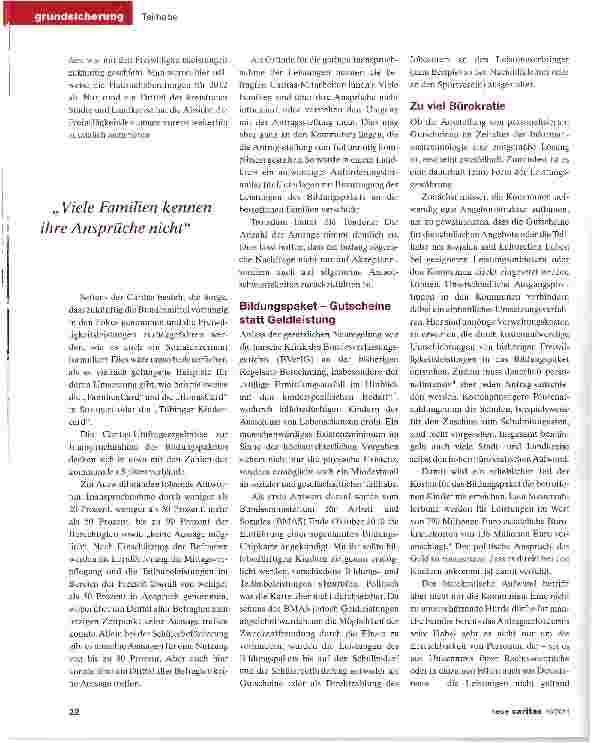Vorschauseite 2: Ein Bildungspaket, das kaum einer auspackt