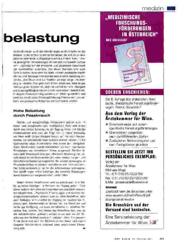 Vorschauseite 2: Gesund trotz Arbeitsbelastung