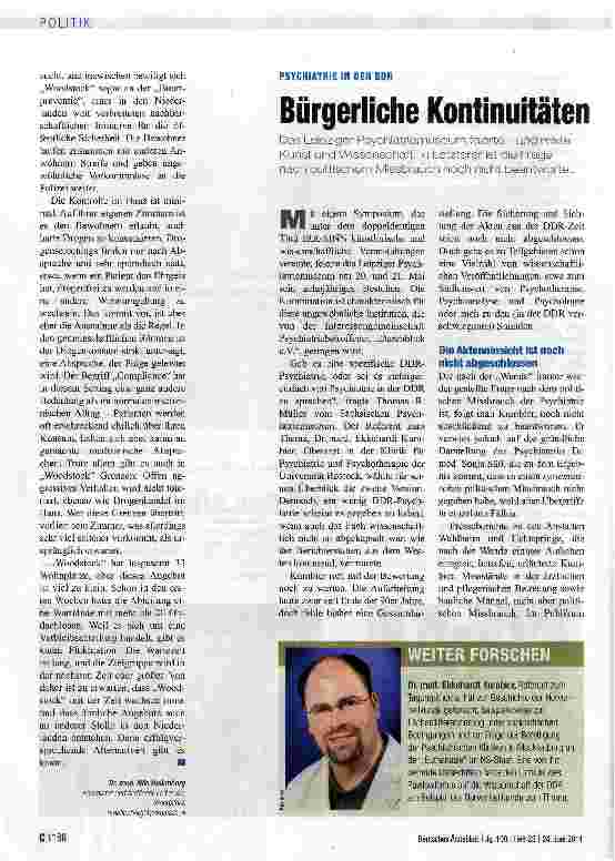 Vorschauseite 1: Bürgerliche Kontinuitäten