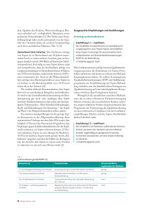 Vorschauseite 3: Früh handeln, Leben retten