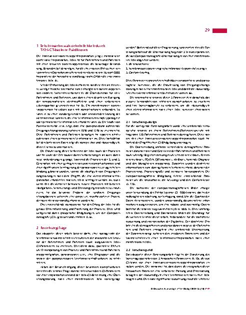 Vorschauseite 2: Vorhersage der Schrittmacher - Wahrscheinlichkeit durch TAVI-CT-basierte Prädiktoren (Teil 1)