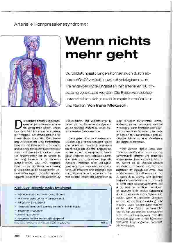 Vorschauseite 1: Wenn nichts mehr geht