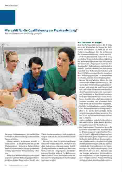 Vorschauseite 1: Wer zahlt für die Qualifizierung zur Praxisanleitung?