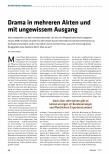 Vorschauseite 1: Drama in mehreren Akten und mit ungewissem Ausgang