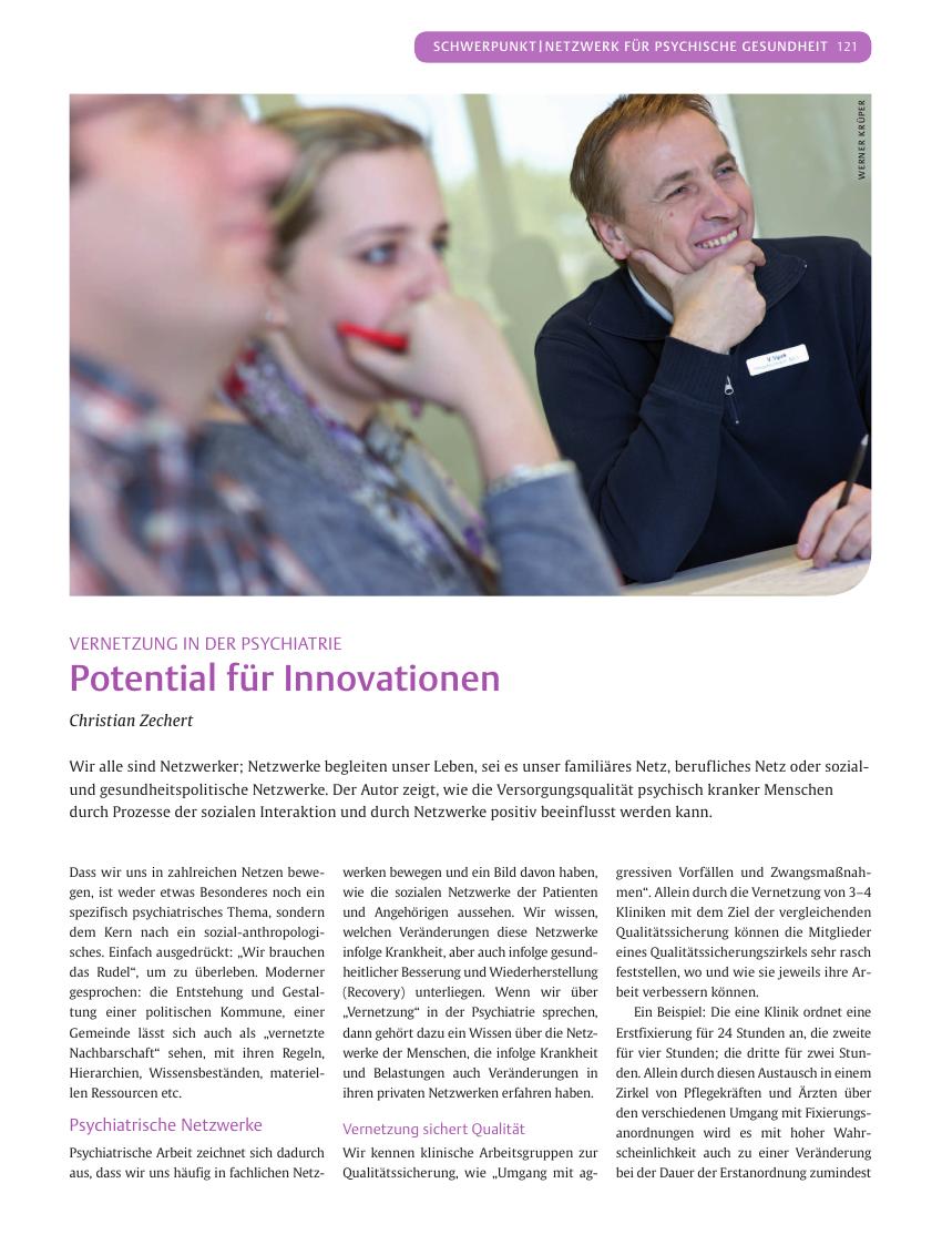 Vorschauseite 1: Potential für Innovationen
