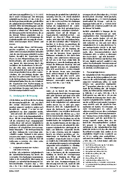 Vorschauseite 3: Anderthalb Jahre Betreuungsrechtsreform – Erste Entwicklungen in der Rechtsprechung