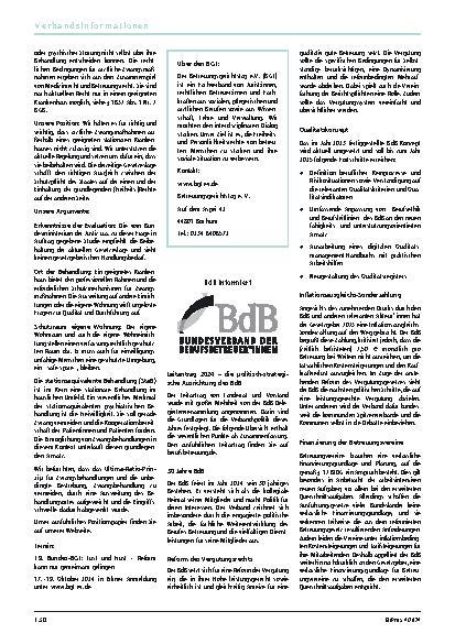 Vorschauseite 6: Anderthalb Jahre Betreuungsrechtsreform – Erste Entwicklungen in der Rechtsprechung
