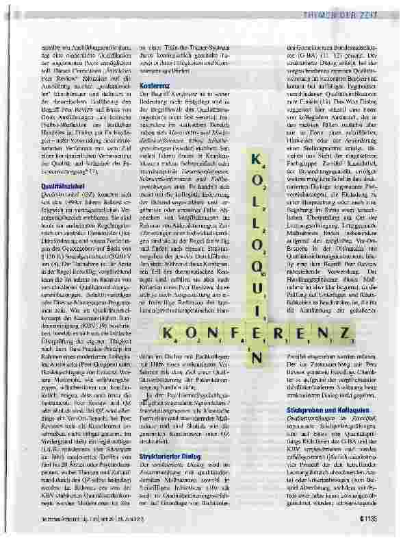Vorschauseite 2: Instrumente der kollegialen Qualitätsförderung