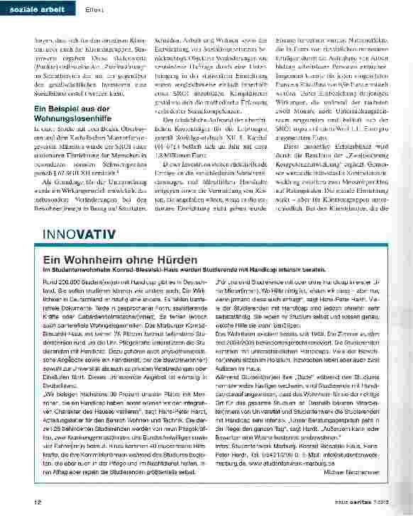 Vorschauseite 4: Die Wirkung Sozialer Arbeit ist messbar